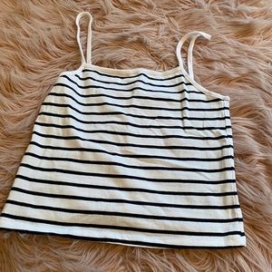 Brandy striped tank